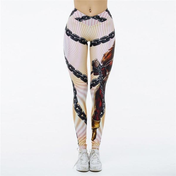 Heart Chic Push Up Fitness Leggings