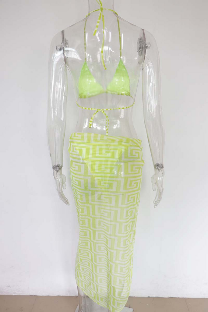 Sexy See Through Neon Florence's Beach Set-DKN Trend